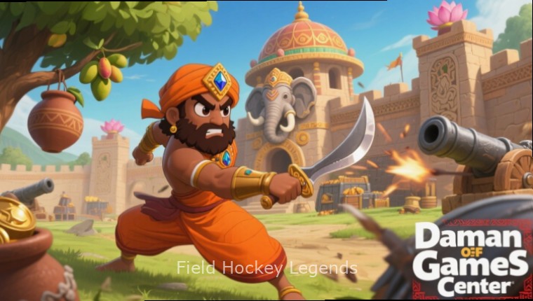 Field Hockey Legends Strategy Field Hockey Legends gameplay showing a strategic formation with Field Hockey Legends watermark